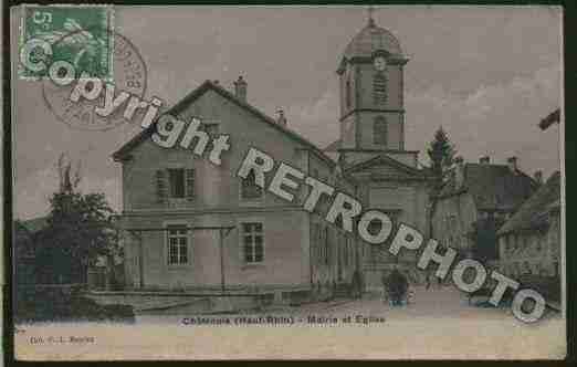 Ville de CHATENOISLESFORGES Carte postale ancienne